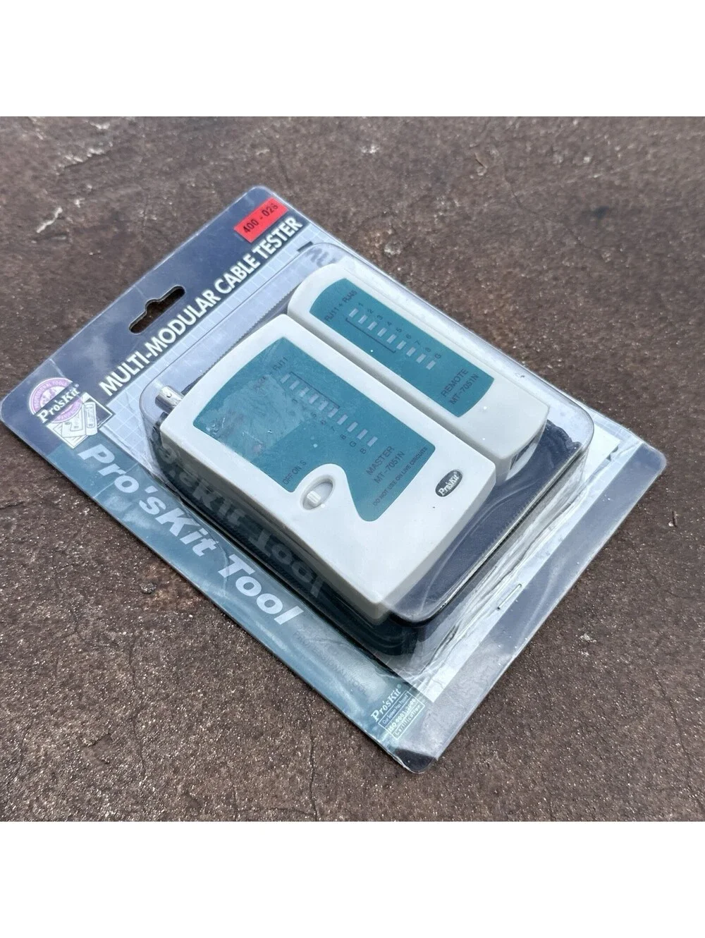 NEW Pro'sKit 400-026 Multi-Modular Cable Tester, Pro's Kit
